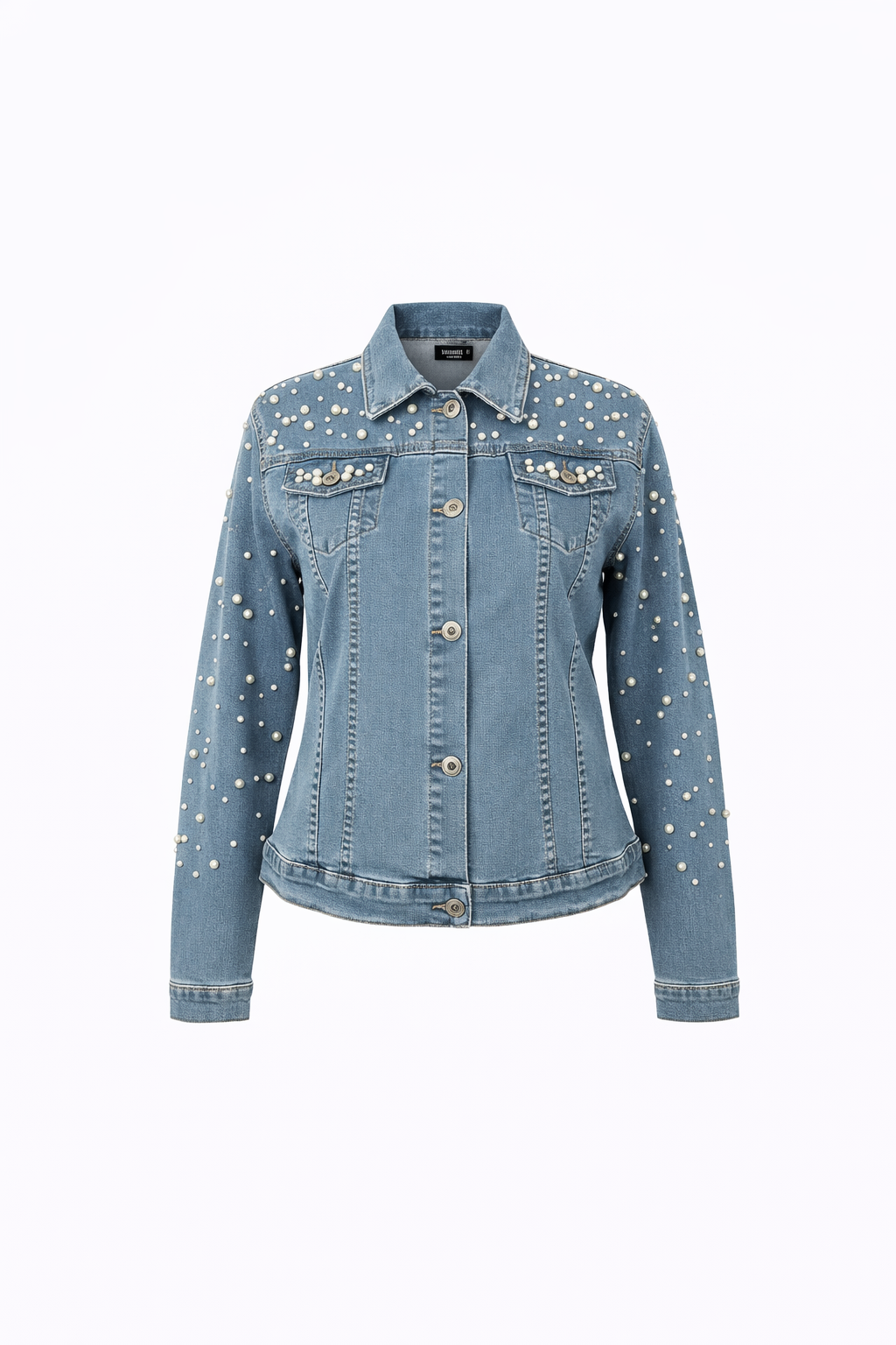 NCNW Pearl Gem Blue Denim Jacket