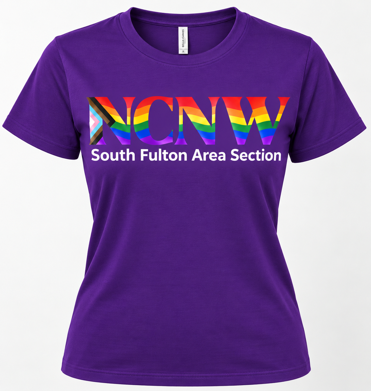 NCNW South Fulton Area Section Glitter Pride Tee