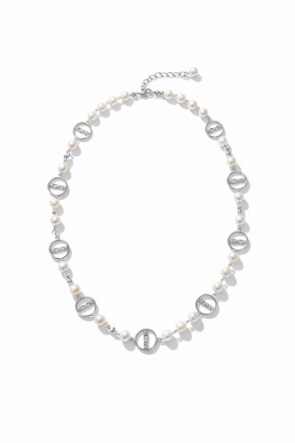 NCNW Pearl and Charm Necklace