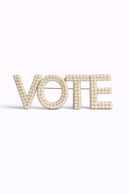 Pearl Vote Pin