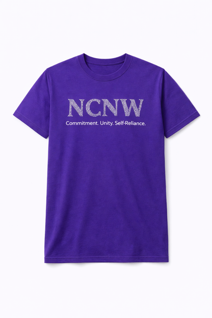 NCNW Silver Rhinestone