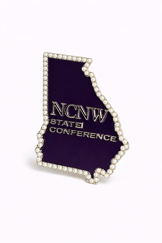 NCNW Georgia State Brooch