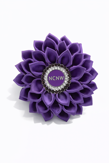 NCNW Ribbon Flower (Multi-Color or Purple)