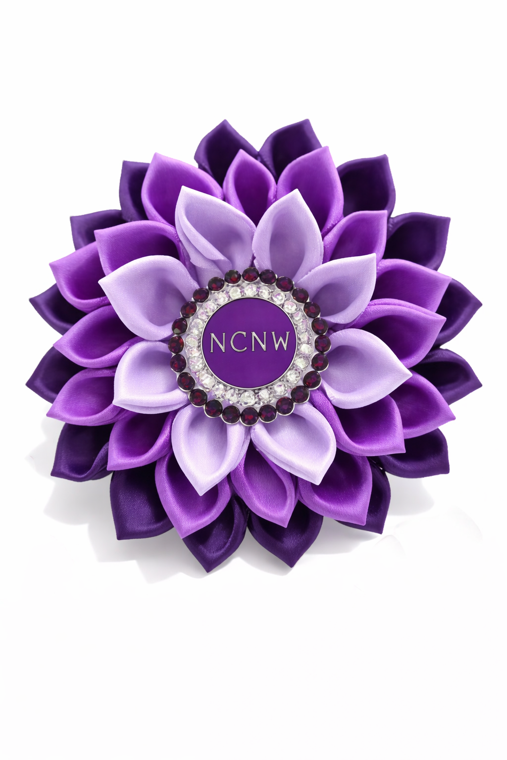 NCNW Ribbon Flower (Multi-Color or Purple)