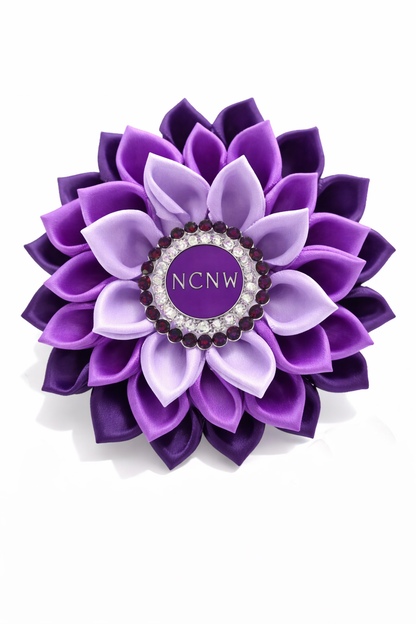 NCNW Ribbon Flower (Multi-Color or Purple)