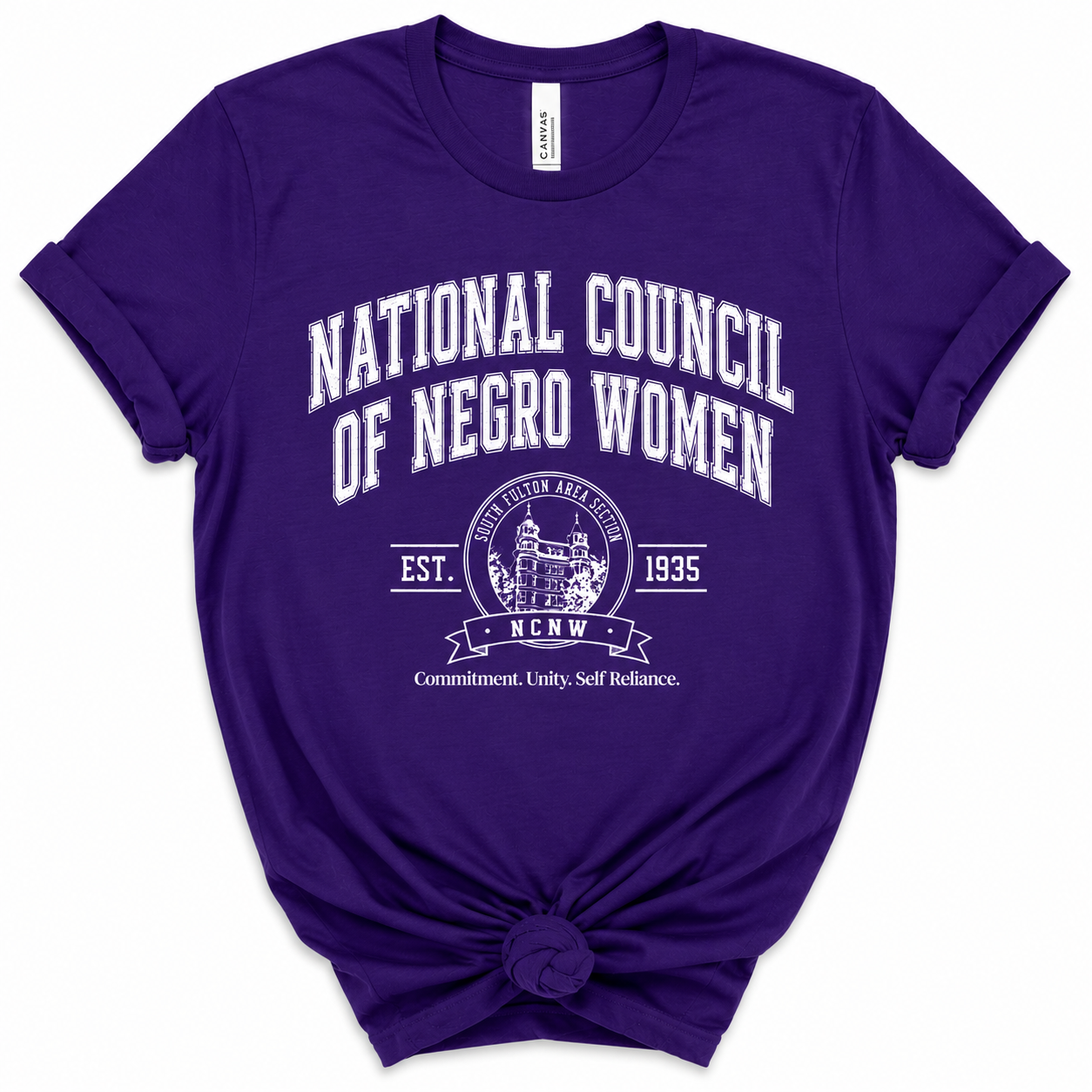 NCNW South Fulton Area Section Heritage Tee Exclusive Member Only – 1935 Edition