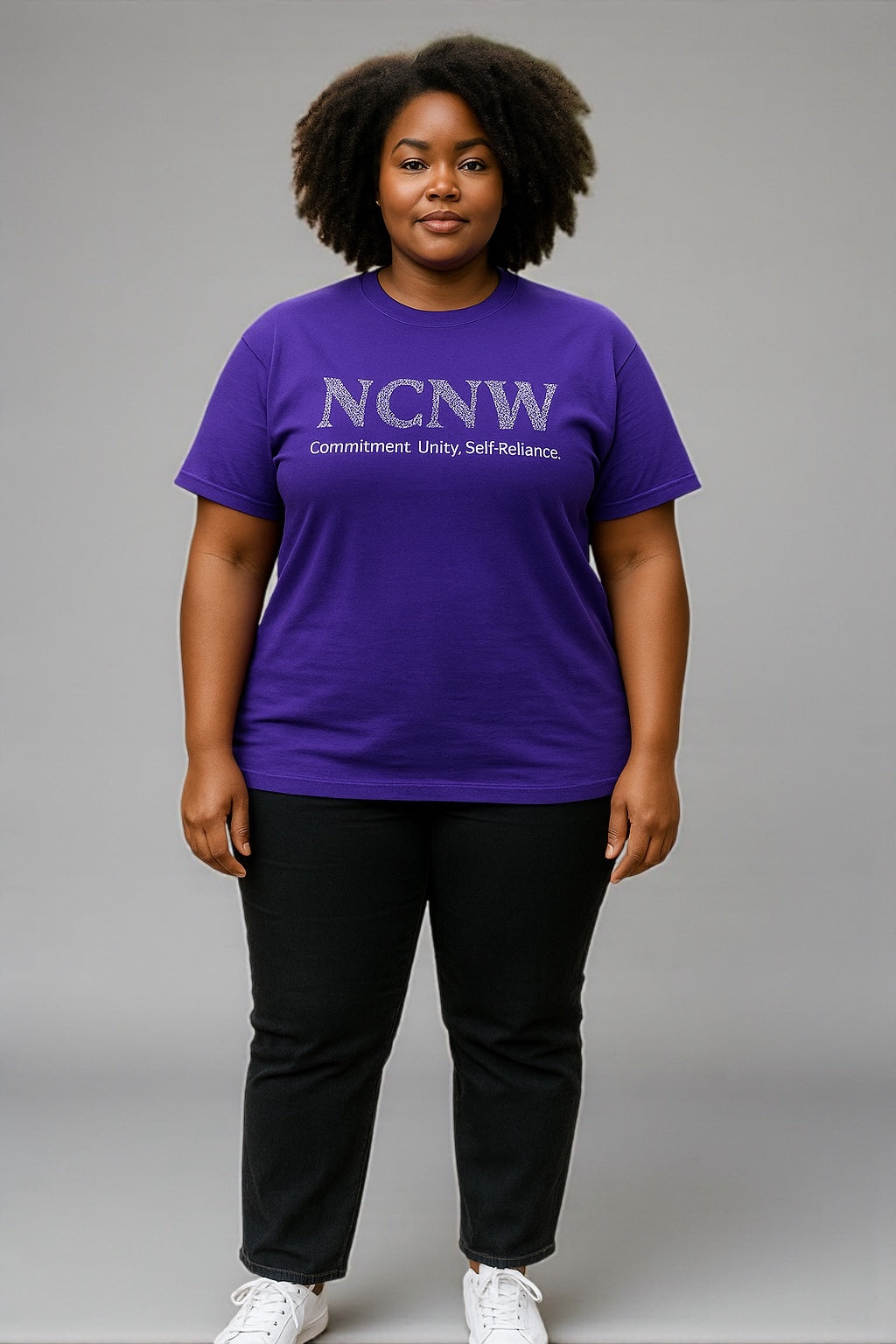 NCNW Silver Rhinestone