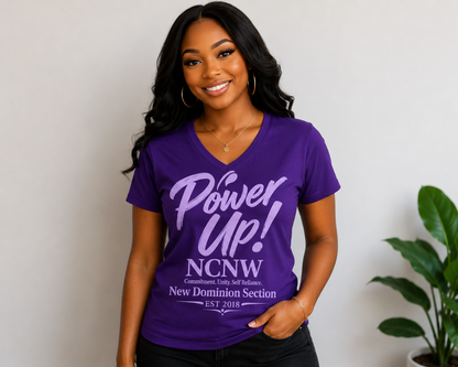 New Dominion "Power Up!" V-Neck T-Shirt (Exclusive Members Only)
